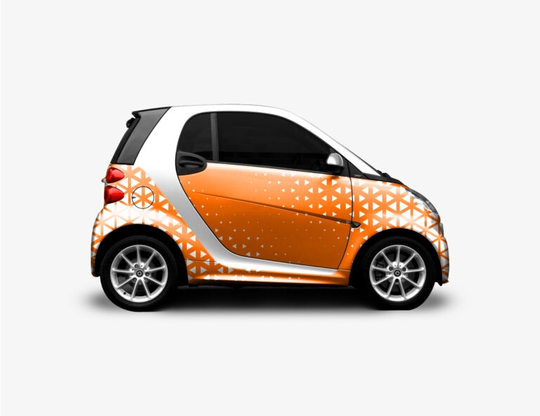 car branding mockup
